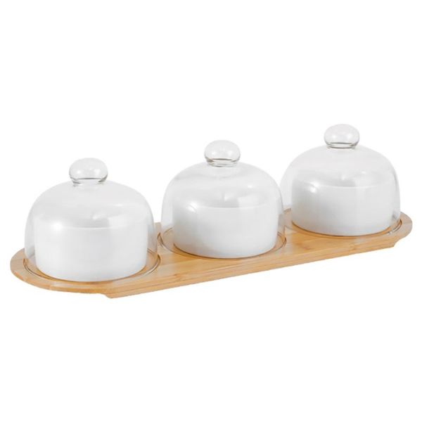 disposable cups & straws 1set of fruit bowl ceramic dessert with lid tray household tableware (white)
disposable cups & straws 1set of fruit bowl ceramic dessert with lid tray household tableware (white)