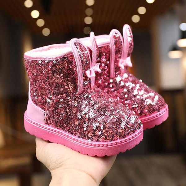 boots winter fashion baby girls snow bling cartoon warm children shoes kids anti-slip toddler size 21-35, Black;grey
boots winter fashion baby girls snow bling cartoon warm children shoes kids anti-slip toddler size 21-35, Black;grey