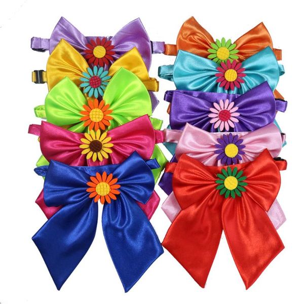 dog apparel 50x spring pet puppy medium bow ties adjustable sun flower solid bowknot tie grooming bows supplies
dog apparel 50x spring pet puppy medium bow ties adjustable sun flower solid bowknot tie grooming bows supplies