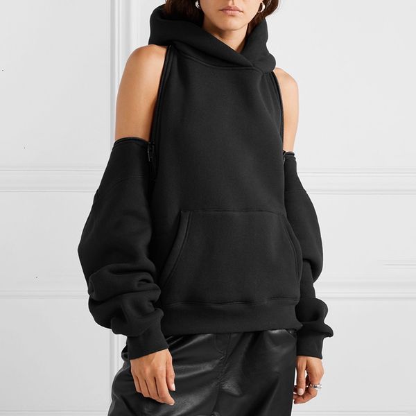 Casual Womens Sweatshirts Hooded Long Sleeve Backless Off Shoulder Hoodies For Female 2021 Autumn Fashion Clothing, Black
Casual Womens Sweatshirts Hooded Long Sleeve Backless Off Shoulder Hoodies For Female 2021 Autumn Fashion Clothing, Black