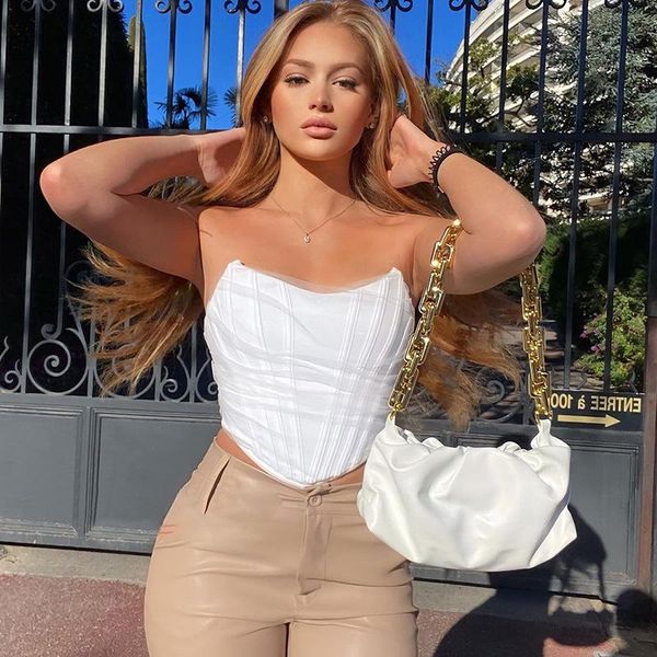 bustiers & corsets spring summer 2021 women fashion bustier corset y2k vintage streetwear party club outfits clothes, Black;white
bustiers & corsets spring summer 2021 women fashion bustier corset y2k vintage streetwear party club outfits clothes, Black;white
