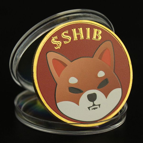50pcs non magnetic craft dogecoin killer shiba inu coin crypto metal gold plated physical shib red coin doge killer souvenir coins
50pcs non magnetic craft dogecoin killer shiba inu coin crypto metal gold plated physical shib red coin doge killer souvenir coins