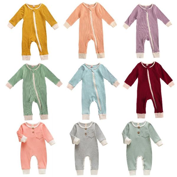 2021 fall winter newborn infant baby clothes baby boys girls long sleeve knit solid romper jumpsuit casual cotton outfits, Blue
2021 fall winter newborn infant baby clothes baby boys girls long sleeve knit solid romper jumpsuit casual cotton outfits, Blue