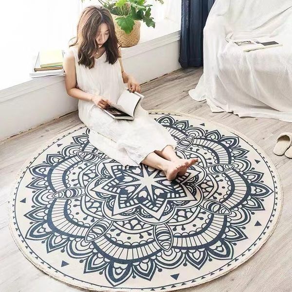 carpets nordic morocco round carpet bohemia ethnic tassel mandala living room cotton linen big rugs modern classic wj011120
carpets nordic morocco round carpet bohemia ethnic tassel mandala living room cotton linen big rugs modern classic wj011120