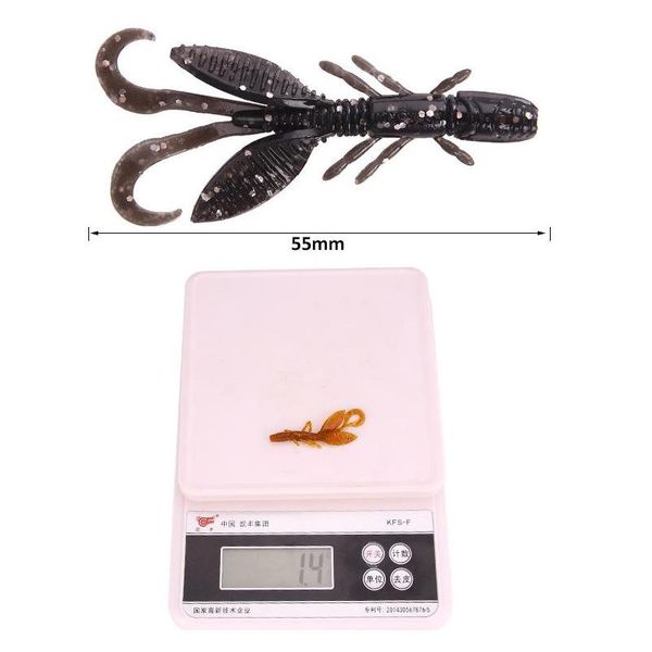 new crystal simulation soft shrimp worms crank bait 6colors 5.5cm 1.4g 12pc/lot soft rubber stic jlllwm insyard
new crystal simulation soft shrimp worms crank bait 6colors 5.5cm 1.4g 12pc/lot soft rubber stic jlllwm insyard