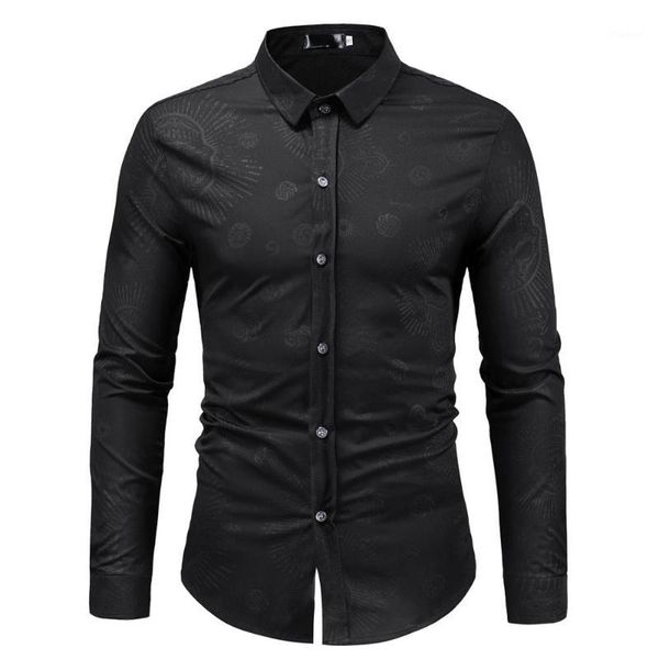 fashion skull print shirt men camisa masculina 2020 brand slim fit long sleeve mens dress shirts business casual black shirt man1, White;black
fashion skull print shirt men camisa masculina 2020 brand slim fit long sleeve mens dress shirts business casual black shirt man1, White;black
