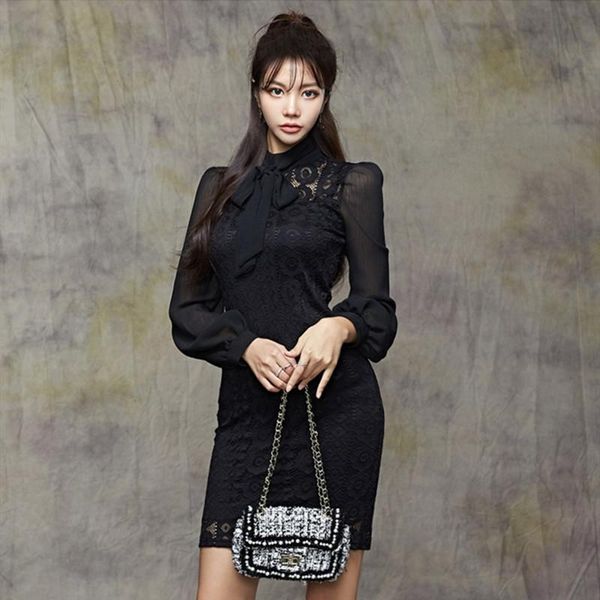 casual dresses 2021 autumn temperament slim fit lace stitching professional hip dress, Black;gray
casual dresses 2021 autumn temperament slim fit lace stitching professional hip dress, Black;gray