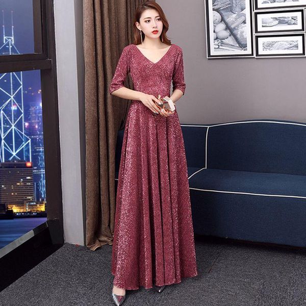ethnic clothing burgundy elegant evening party female dress 2021 vintage slim v-neck cheongsam full length sleeveless vestido s-2xl, Red
ethnic clothing burgundy elegant evening party female dress 2021 vintage slim v-neck cheongsam full length sleeveless vestido s-2xl, Red