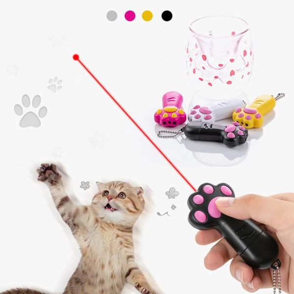 cat toys funny foot prints led laser pointer light pen pet interactive training tool
cat toys funny foot prints led laser pointer light pen pet interactive training tool