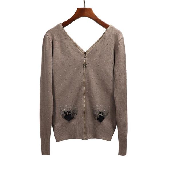 women's sweaters 2021 arrival sweater spring autumn fashion double zippers women animal print knitting, White;black
women's sweaters 2021 arrival sweater spring autumn fashion double zippers women animal print knitting, White;black