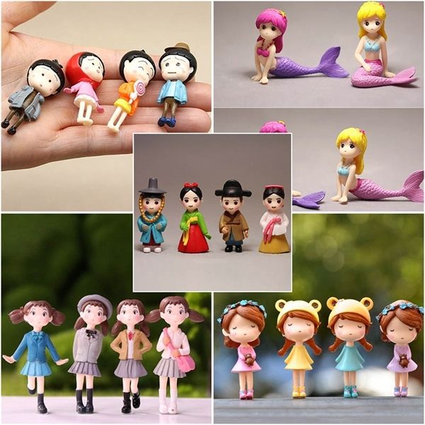 4-pack mini dolls people model figures micro landscape fairy garden gnomes dollhouse figurine ornaments decoration miniature diy c0220
4-pack mini dolls people model figures micro landscape fairy garden gnomes dollhouse figurine ornaments decoration miniature diy c0220