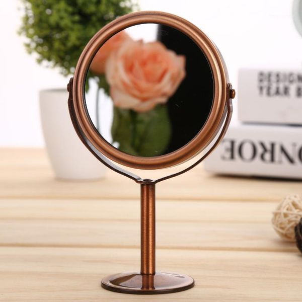 mirrors hd retro round double-sided 360 degree rotating makeup mirror 2x magnification portable deskmetal vanity make up tool1
mirrors hd retro round double-sided 360 degree rotating makeup mirror 2x magnification portable deskmetal vanity make up tool1