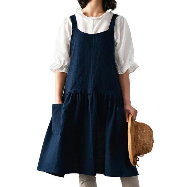 aprons washable cotton linen kitchen apron with pockets for cooking baking flower shop cute woman dress
aprons washable cotton linen kitchen apron with pockets for cooking baking flower shop cute woman dress