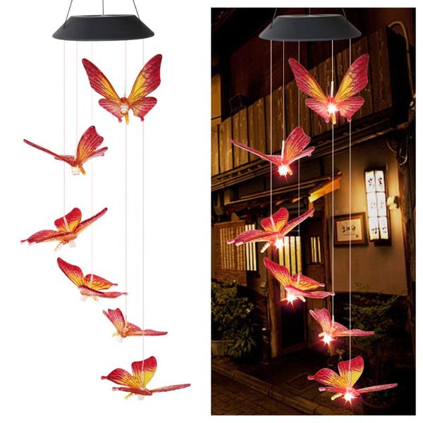 decorative objects & figurines solar energy powered wind chime lamp color-changing butterfly outdoor garden street panel light decoration
decorative objects & figurines solar energy powered wind chime lamp color-changing butterfly outdoor garden street panel light decoration