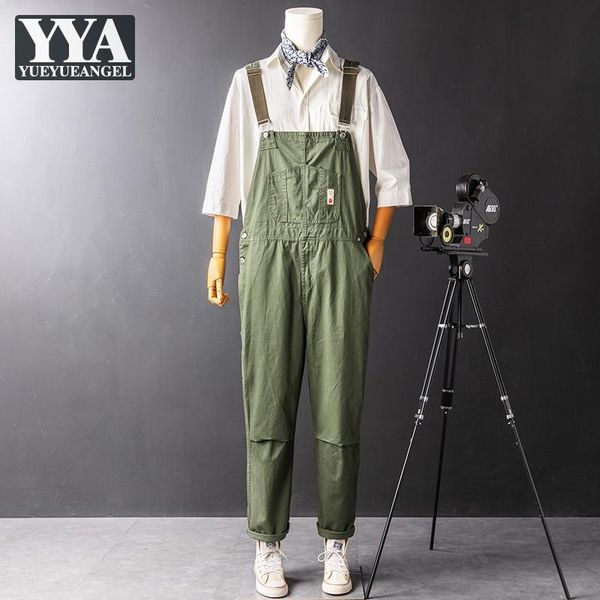men's pants safari style mens jumpsuits vintage sleeveless straps overalls hip hop loose fit casual rompers male green straight cargo, Black
men's pants safari style mens jumpsuits vintage sleeveless straps overalls hip hop loose fit casual rompers male green straight cargo, Black