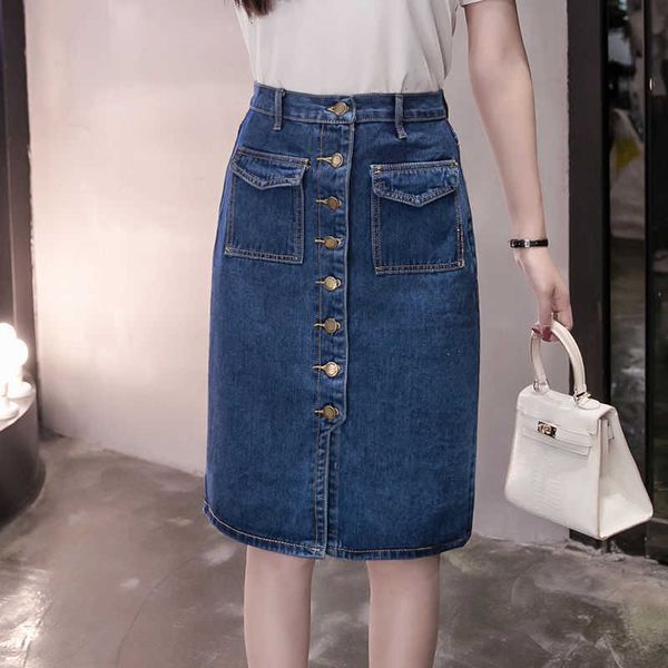 skirts single button denim high waist pencil women summer casual split bandage pockets blue jean plus size 5xl fzw3, Black
skirts single button denim high waist pencil women summer casual split bandage pockets blue jean plus size 5xl fzw3, Black