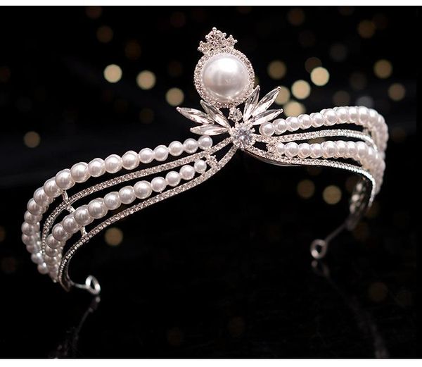 hair clips & barrettes baroque bride high-end luxury rhinestone pearl crown european and american wedding banquet dress accessories, Golden;silver
hair clips & barrettes baroque bride high-end luxury rhinestone pearl crown european and american wedding banquet dress accessories, Golden;silver