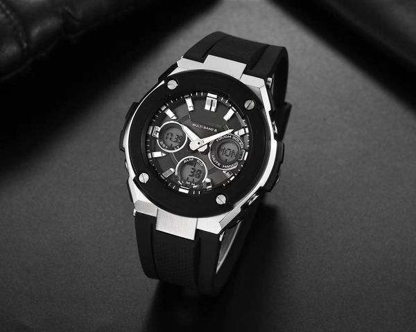 selling gst-w300 sports men's quartz waterproof led digital watch, all functions can be operated, high quality, Slivery;brown
selling gst-w300 sports men's quartz waterproof led digital watch, all functions can be operated, high quality, Slivery;brown