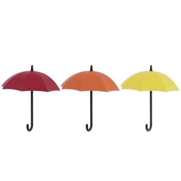 hooks & rails 3pc hook self adhesive umbrella shaped creative key hanger rack decorative holder wall kitchen organizer bathroom accessory
hooks & rails 3pc hook self adhesive umbrella shaped creative key hanger rack decorative holder wall kitchen organizer bathroom accessory