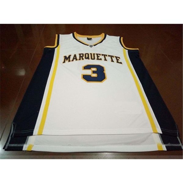 goodjob men youth women vintage #3 dywane wade marquette college basketball jersey size s-6xl or custom any name or number jersey, Black
goodjob men youth women vintage #3 dywane wade marquette college basketball jersey size s-6xl or custom any name or number jersey, Black