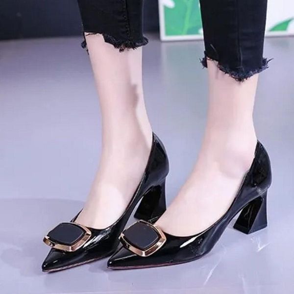 dress shoes cresfimix women classic black pu leather square heel for party lady sweet pink heels zapato tacon c6669
dress shoes cresfimix women classic black pu leather square heel for party lady sweet pink heels zapato tacon c6669