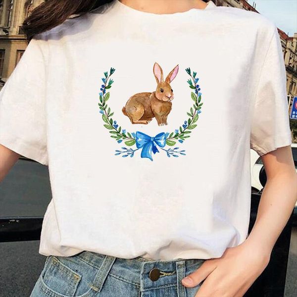 cartoon rabbit printed female mens t shirt casual graphic fashion men streetwear aesthetic, White;black
cartoon rabbit printed female mens t shirt casual graphic fashion men streetwear aesthetic, White;black