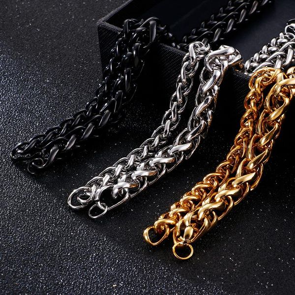 link, chain jewels store 8mm 10mm width bracelet 16-25cm goldblack link bracelets for women men fashion jewelry man&woman, Black
link, chain jewels store 8mm 10mm width bracelet 16-25cm goldblack link bracelets for women men fashion jewelry man&woman, Black