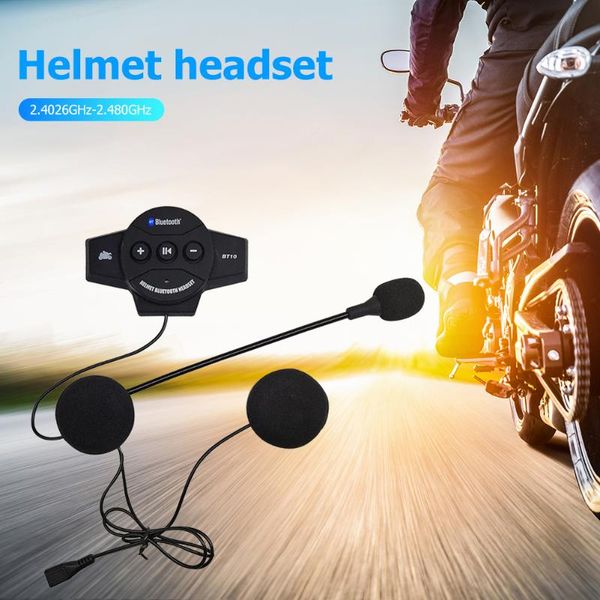 headphones & earphones bt10 bluetooth 4.2 motorcycle helmet headset wireless hands-with microphone for voice calls
headphones & earphones bt10 bluetooth 4.2 motorcycle helmet headset wireless hands-with microphone for voice calls