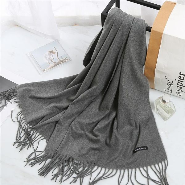 scarves fashion women cashmere with tassel girls winter autumn warm soft long solid scarf headband shawl wrap foulard 2021, Blue;gray
scarves fashion women cashmere with tassel girls winter autumn warm soft long solid scarf headband shawl wrap foulard 2021, Blue;gray