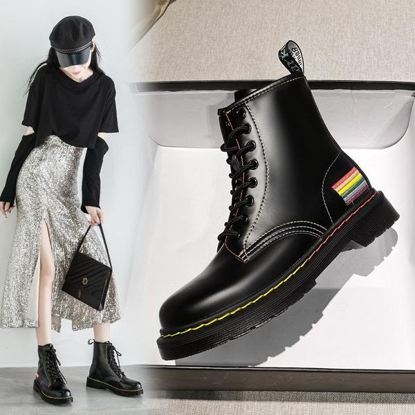 boots women's spring and autumn single boots 2021 new british style motorcycle short fashion ins couple, Black
boots women's spring and autumn single boots 2021 new british style motorcycle short fashion ins couple, Black