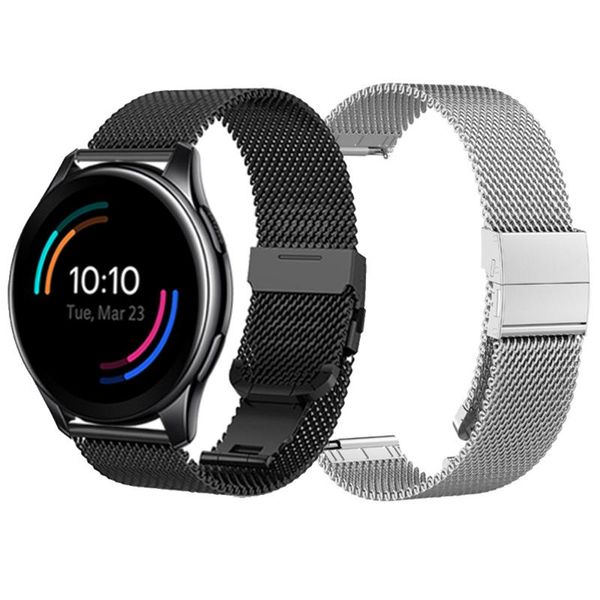 watch bands for oneplus milanese mesh strap band metal stainless steel watchband smartwatch wristband belt bracelet, Black;brown
watch bands for oneplus milanese mesh strap band metal stainless steel watchband smartwatch wristband belt bracelet, Black;brown