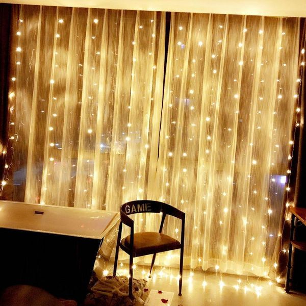 strings 3x3/6x3m led icicle string lights christmas fairy garland outdoor home for wedding/party/curtain/garden decoration
strings 3x3/6x3m led icicle string lights christmas fairy garland outdoor home for wedding/party/curtain/garden decoration