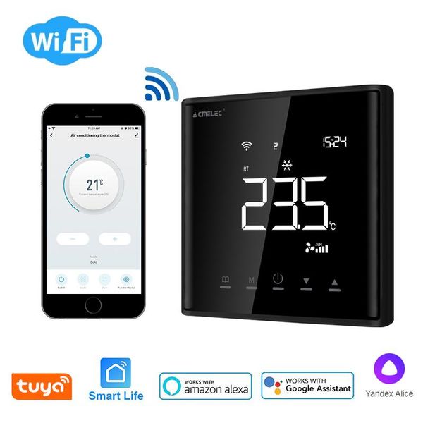 smart home control tuya air conditioner thermostat for google /alexa wifi central room temperature foradjustable digital
smart home control tuya air conditioner thermostat for google /alexa wifi central room temperature foradjustable digital