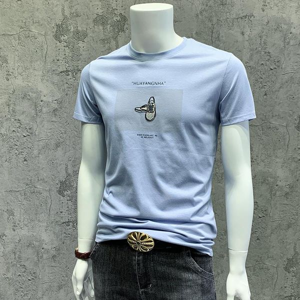men's t-shirts fashion 2021 summer clothing embroidered t-shirt men oversized t shirt short homme, White;black
men's t-shirts fashion 2021 summer clothing embroidered t-shirt men oversized t shirt short homme, White;black