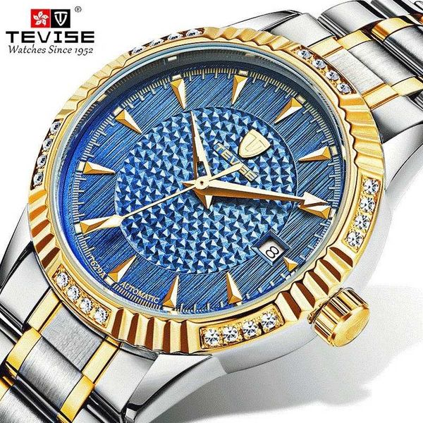 tevise mechanical watches business casual mens watch diamond waterproof automatic wristwatches gift box relogio masculino, Slivery;brown
tevise mechanical watches business casual mens watch diamond waterproof automatic wristwatches gift box relogio masculino, Slivery;brown