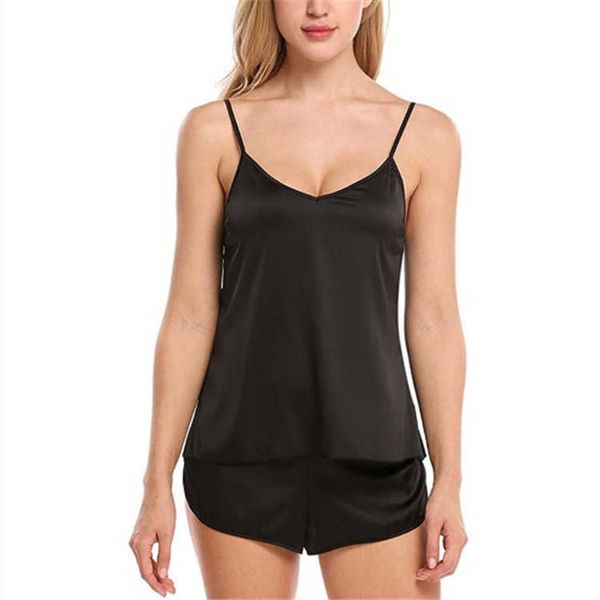 women's sleepwear 2021 spinning short sleeve pants home suit summer leisure fashion pajamas style, Black;red
women's sleepwear 2021 spinning short sleeve pants home suit summer leisure fashion pajamas style, Black;red
