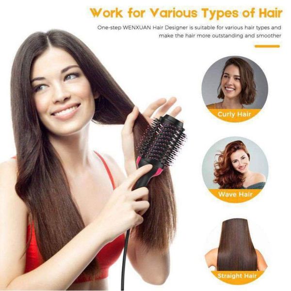 electric hair brushes two-in-one comb infrared negative ion air combing straight dual-purpose dryer modeling
electric hair brushes two-in-one comb infrared negative ion air combing straight dual-purpose dryer modeling