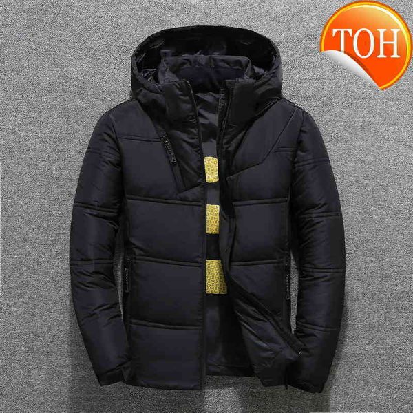 jacket winter down new men's casual mens thick detachable hat white duck hooded coat male solid color warm zip outwear, Black
jacket winter down new men's casual mens thick detachable hat white duck hooded coat male solid color warm zip outwear, Black