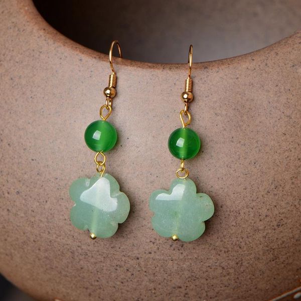 dangle & chandelier vintage ethnic style green natrue stone flower drop earrings women elegant chinese woman jewelry gift girl, Silver
dangle & chandelier vintage ethnic style green natrue stone flower drop earrings women elegant chinese woman jewelry gift girl, Silver