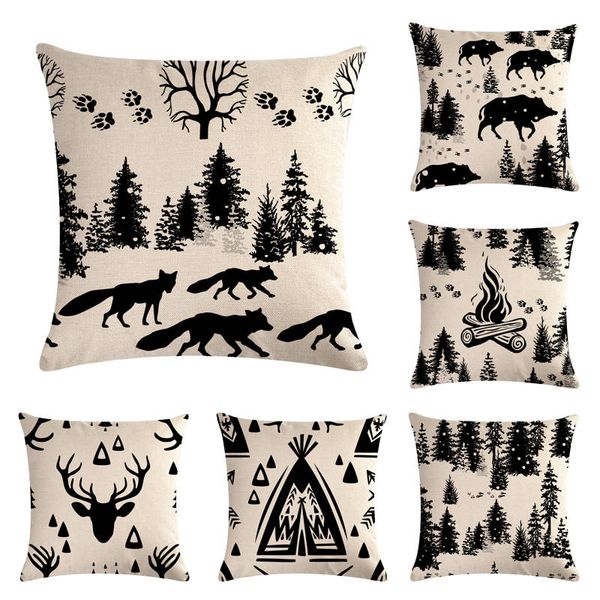 45cm*45cm black and white trees pattern linen/cotton throw pillow covers couch cushion cover home decorative pillows
45cm*45cm black and white trees pattern linen/cotton throw pillow covers couch cushion cover home decorative pillows