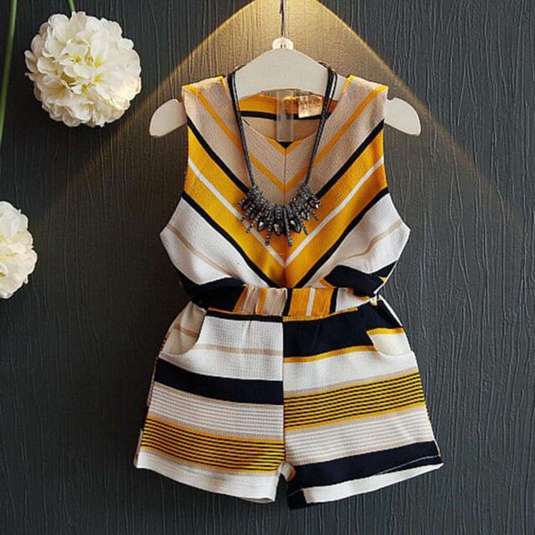 new ew children's clothing 2021 summer girls' korean fashion svels striped + shorts set tz219, White
new ew children's clothing 2021 summer girls' korean fashion svels striped + shorts set tz219, White