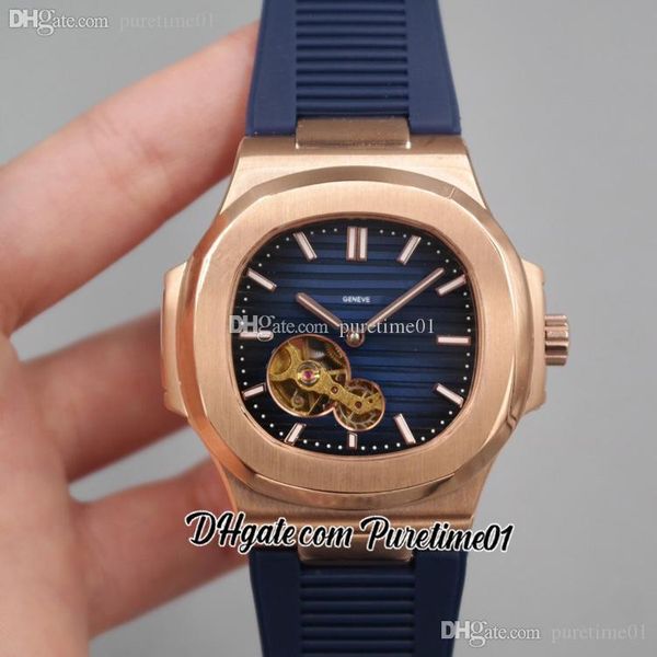 2022 5711 tourbillon automatic mens watch rose gold blue textured dial stick markers rubber strap 8 styles watches puretime01 e20srb-a1, Slivery;brown
2022 5711 tourbillon automatic mens watch rose gold blue textured dial stick markers rubber strap 8 styles watches puretime01 e20srb-a1, Slivery;brown