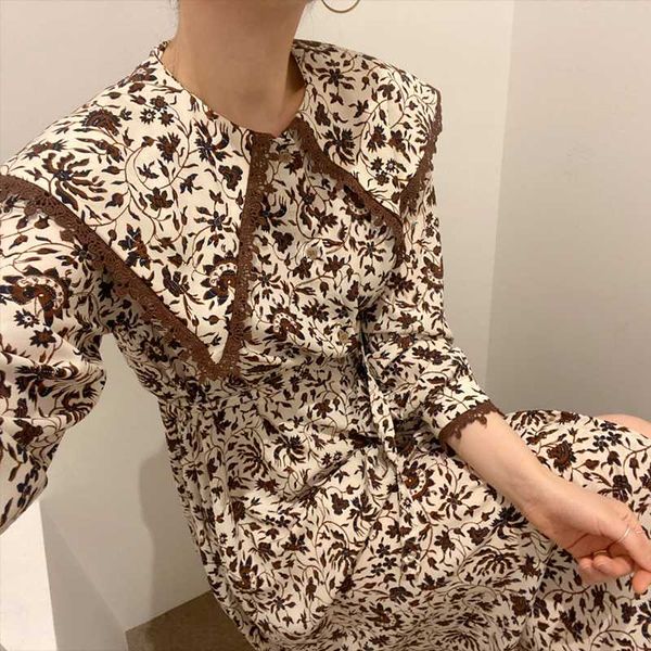 casual dresses women's dress korea chic early autumn retro lapel lace stitching single breasted show thin up high waist floral, Black;gray
casual dresses women's dress korea chic early autumn retro lapel lace stitching single breasted show thin up high waist floral, Black;gray