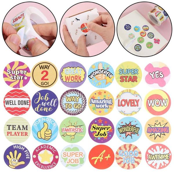gift wrap 500pcs kids mother teacher sealing stickers award stationery sticker praise label reward po decor
gift wrap 500pcs kids mother teacher sealing stickers award stationery sticker praise label reward po decor