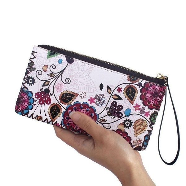 purse wallet printed women's card bag carteira masculina, White
purse wallet printed women's card bag carteira masculina, White