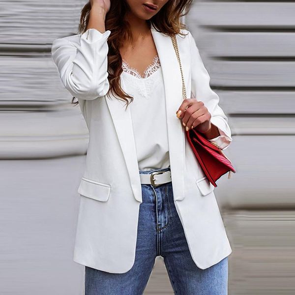 elegant women turn-down collar button jacket autumn fashion casual long sleeve office lady coat vintage plus size jackets coats, Black;brown
elegant women turn-down collar button jacket autumn fashion casual long sleeve office lady coat vintage plus size jackets coats, Black;brown