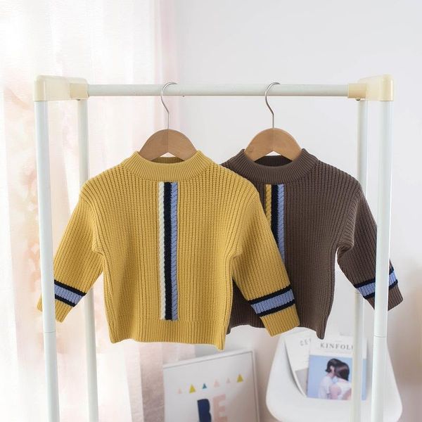 pullover 2021 autumn winter 1 2 3 4 5 years children's clothing o-neck knitted cotton striped patchwork kids baby boys sweater, Blue
pullover 2021 autumn winter 1 2 3 4 5 years children's clothing o-neck knitted cotton striped patchwork kids baby boys sweater, Blue