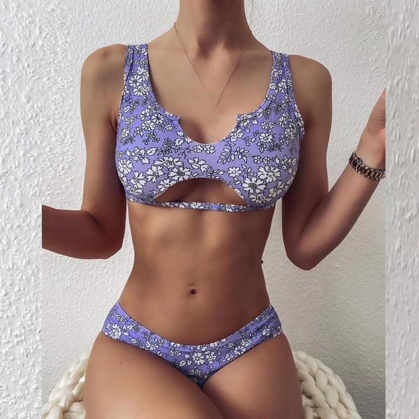 women's swimwear floral swimsuit bikini women purple set beach bandeau separate woman bikinis 2021, White;black
women's swimwear floral swimsuit bikini women purple set beach bandeau separate woman bikinis 2021, White;black