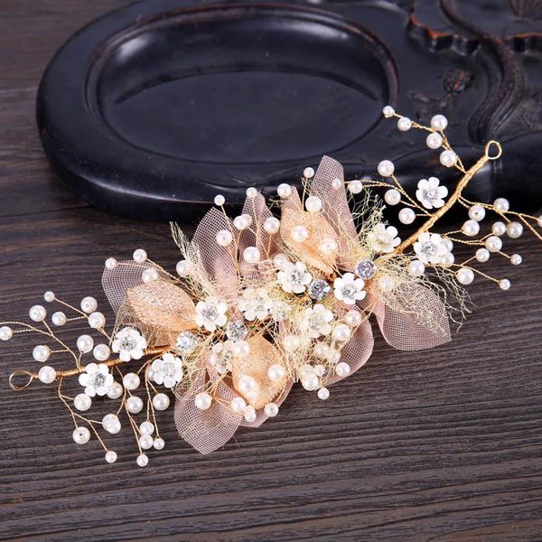 hair clips & barrettes flower bands for women fairy silk yarn bride headbands beauty wedding bridal accessories jewelry, Golden;silver
hair clips & barrettes flower bands for women fairy silk yarn bride headbands beauty wedding bridal accessories jewelry, Golden;silver