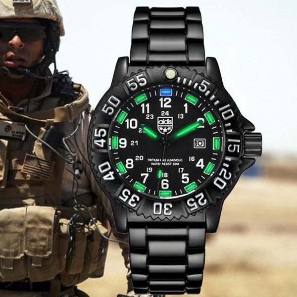 wristwatches addies men sports watches casual silicone military waterproof outdoor glowing quartz all steel watch clock relogio masculino, Slivery;brown
wristwatches addies men sports watches casual silicone military waterproof outdoor glowing quartz all steel watch clock relogio masculino, Slivery;brown